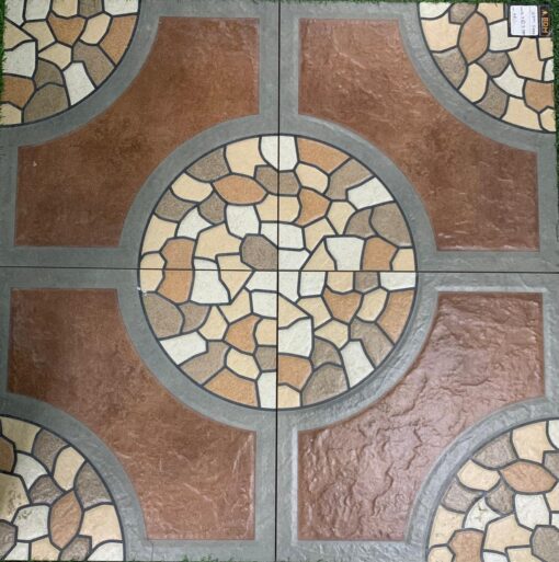 TileCode: BDM-2330 GOLD Parking Tiles(400x400mm)